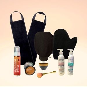 Sunless Tanning Kit - Self Tanning Supplies - Perfect Fake Tan!